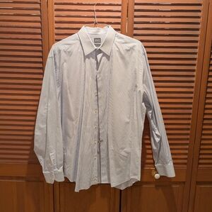 Men's Armani Collezioni Light Blue Dress Shirt Classic Fit